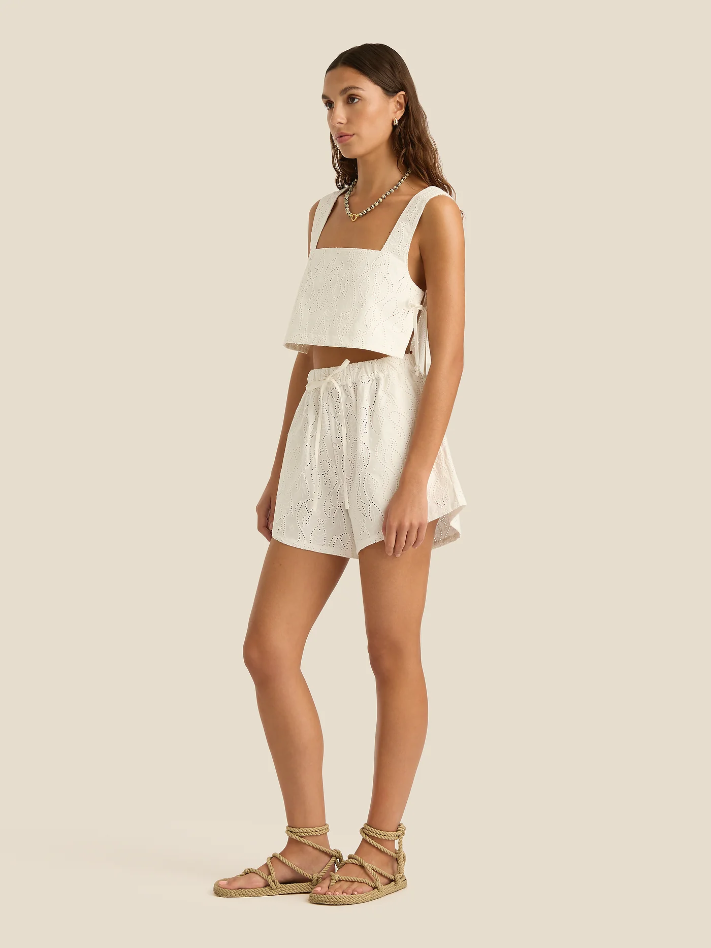 Abbey Shorts | Fin Broderie - Image 4