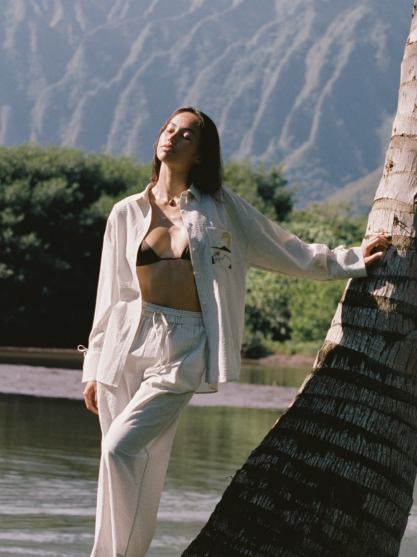 Addison Pants | Hula Stripe - Image 9
