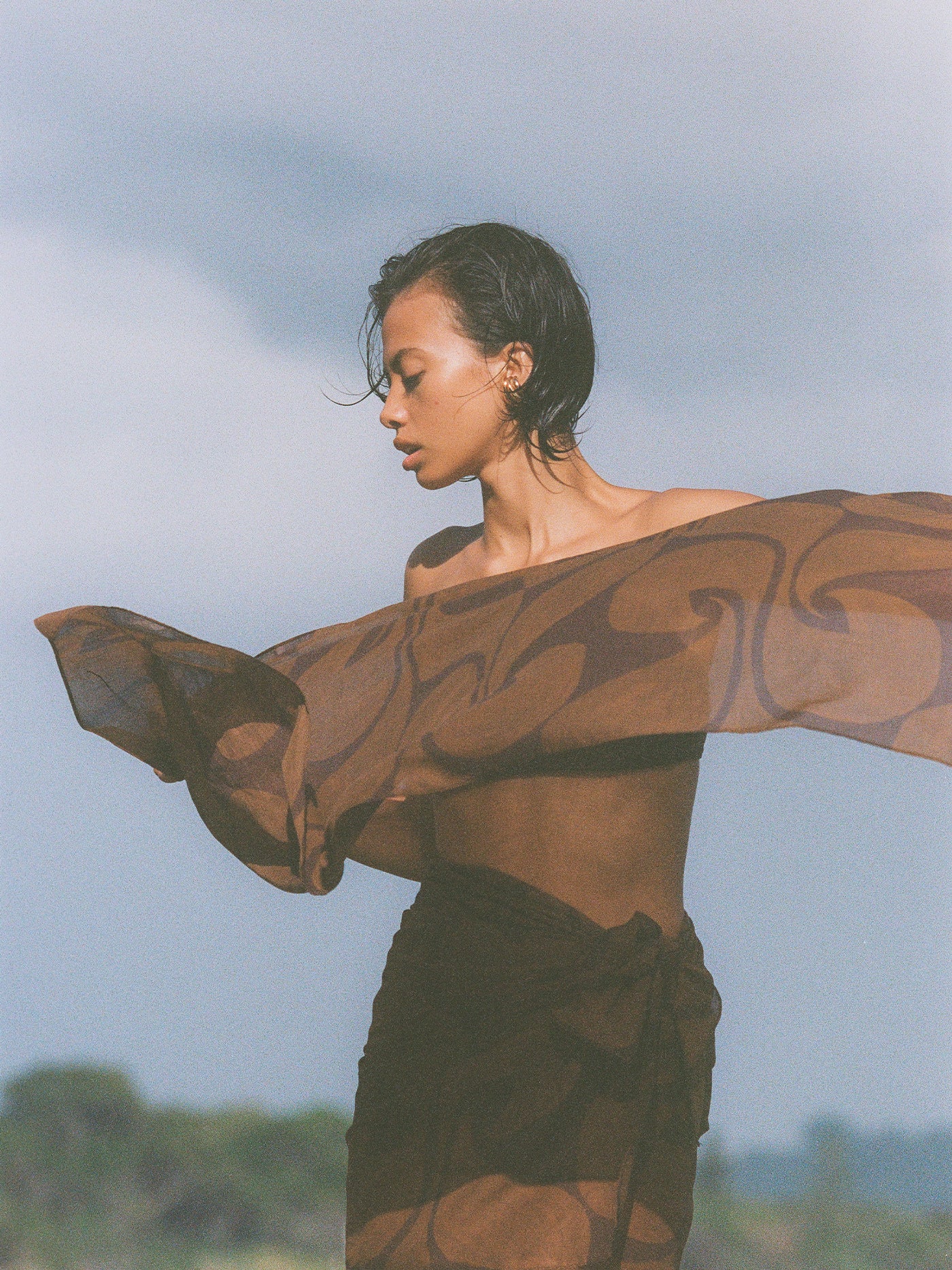 Petite Pareo | Wave Umber - Image 10