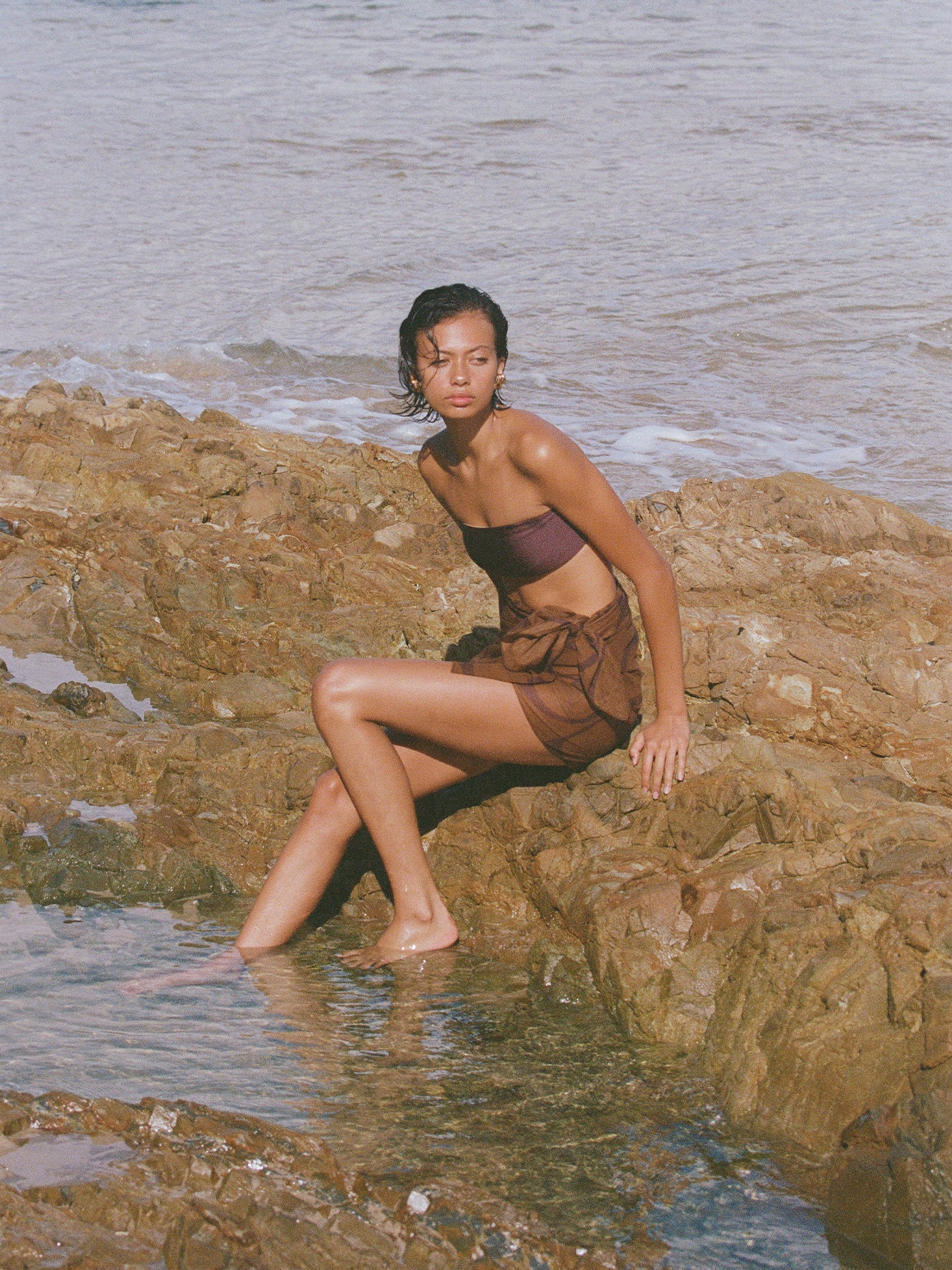 Petite Pareo | Wave Umber - Image 7