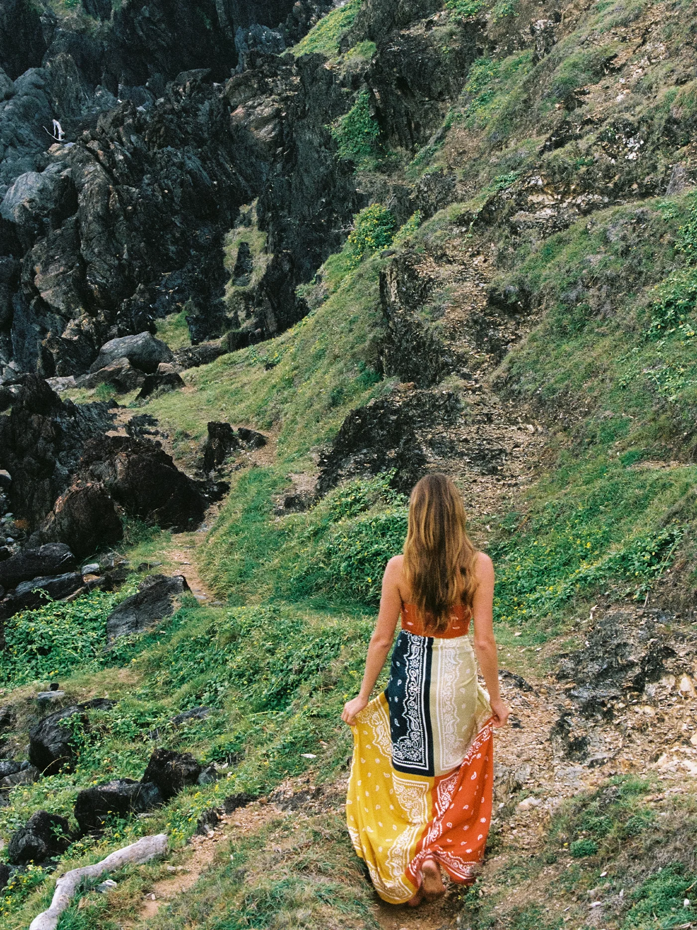 Square Pareo | Bandit Tile Silk - Image 3