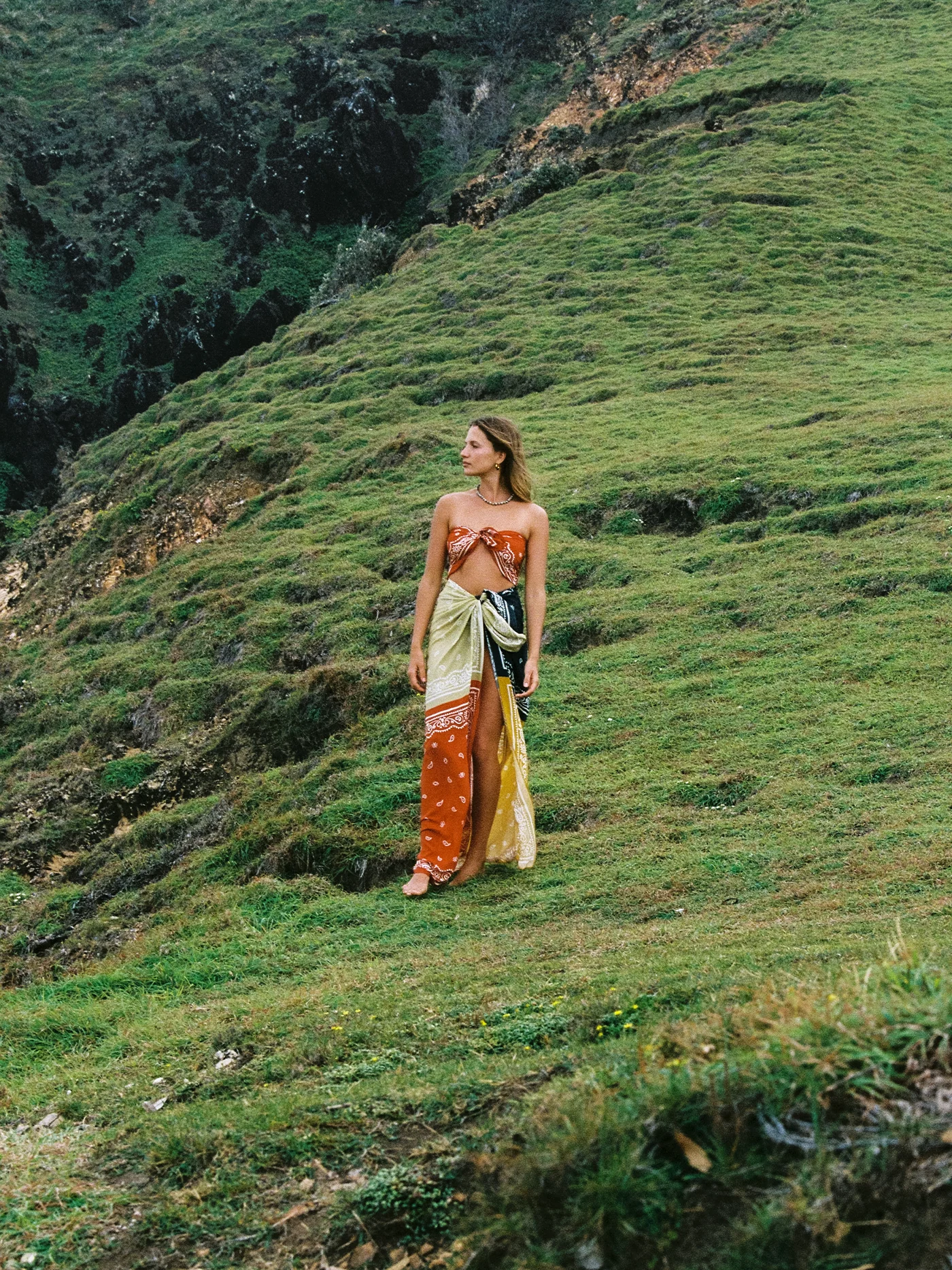 Square Pareo | Bandit Tile Silk - Image 6