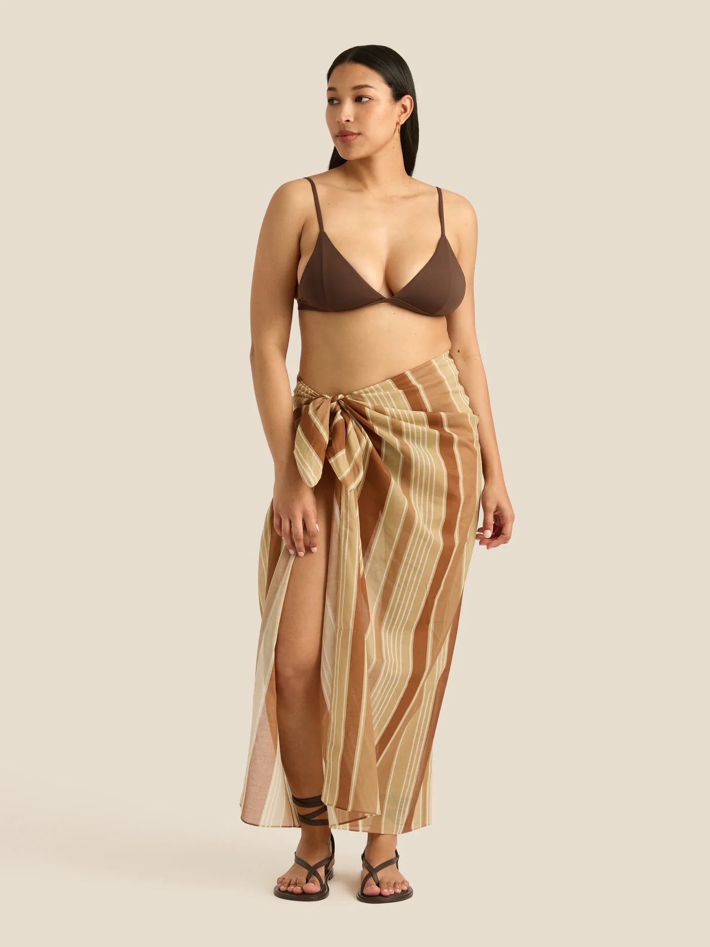 Square Pareo | Cacao - Image 3