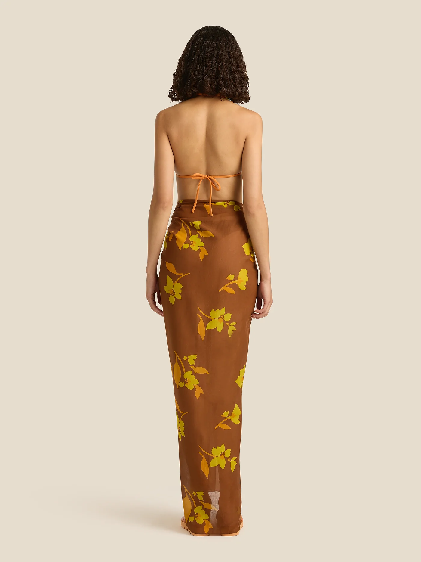 Square Pareo | Tulp Carob - Image 5