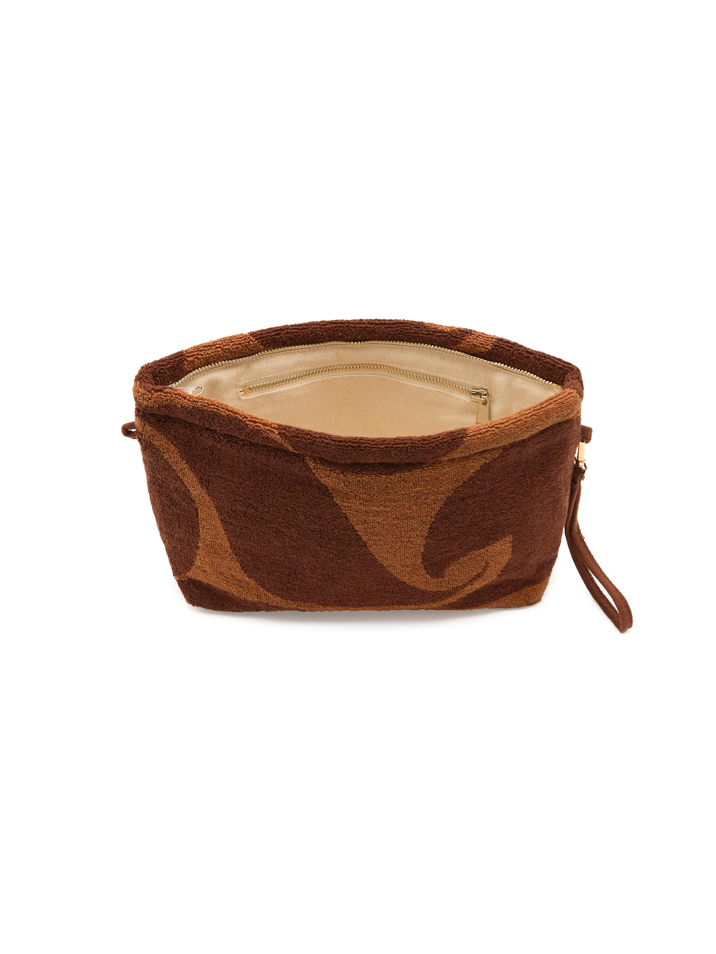 Towelling Pouch | Wave Umber - Image 3