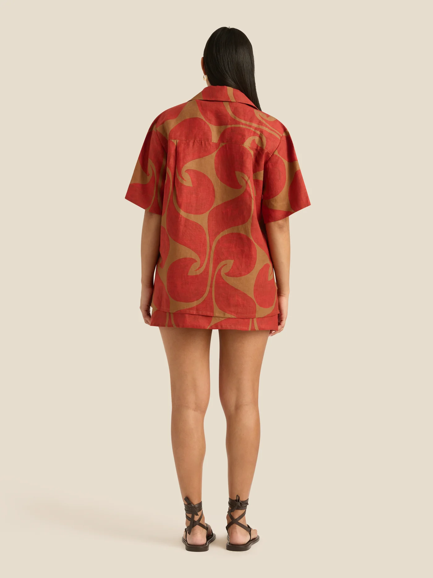 Zuri Mini Skirt | Wave Spice - Image 8