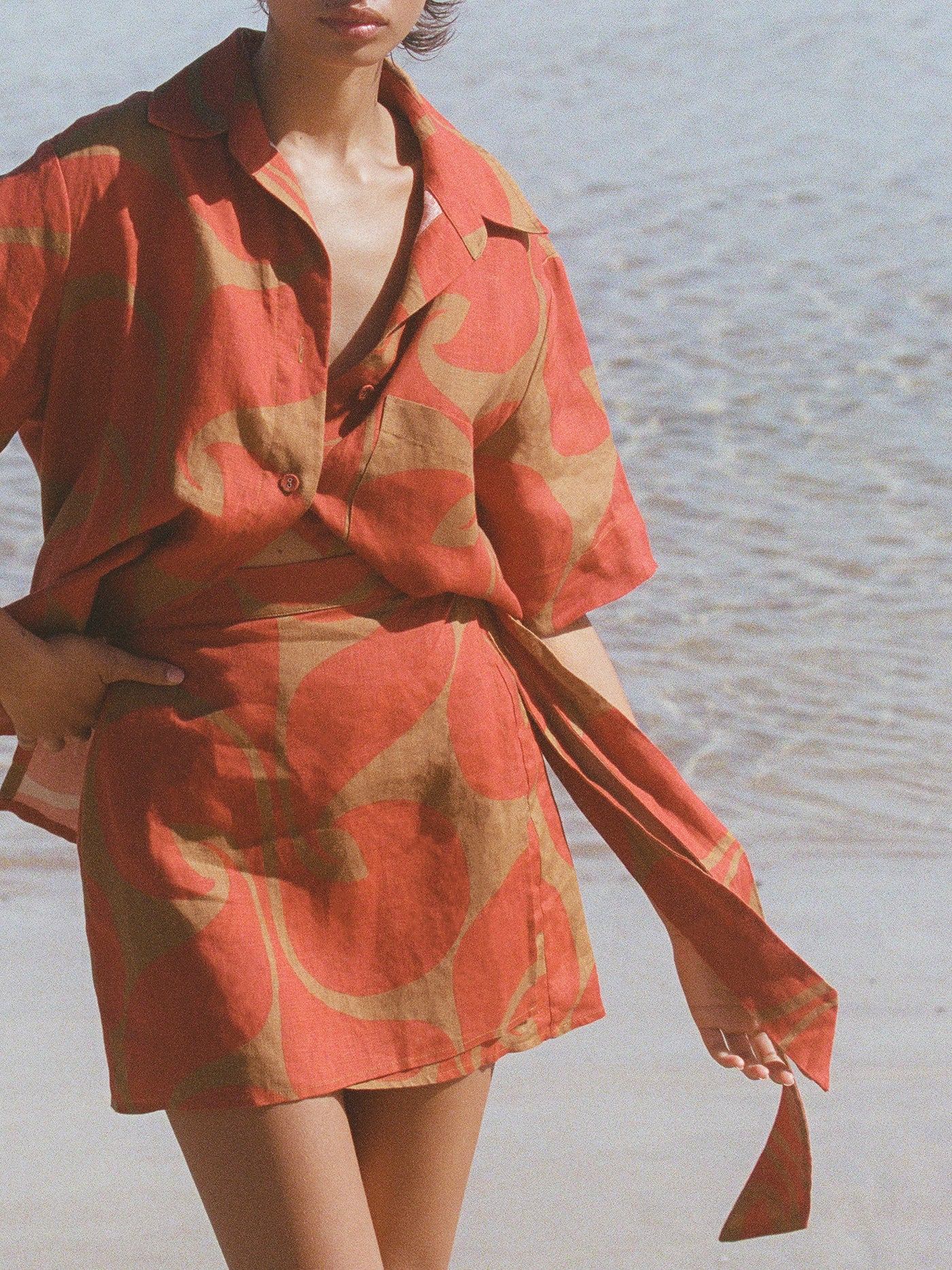 Zuri Mini Skirt | Wave Spice - Image 9